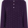 NAMACHEKO Bird Feather polo sweater in wool