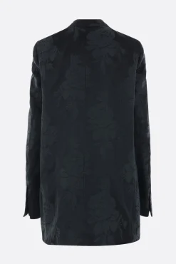 Women DRIES VAN NOTEN Blink double-breasted jacket in jacquard