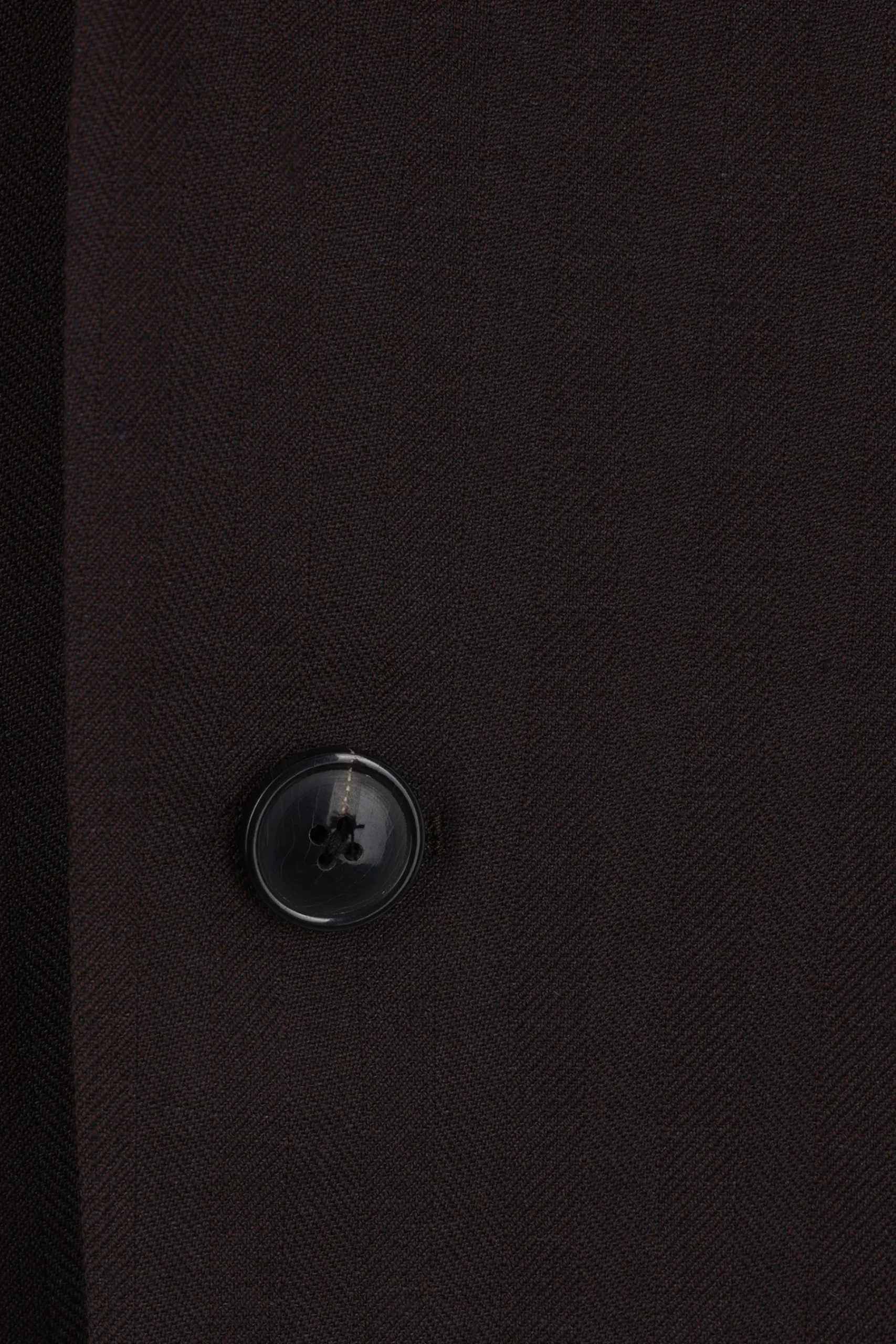 DRIES VAN NOTEN Blunt single-breasted jacket in linen and wool