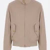J.PRESS bomber jacket in cotton and wool