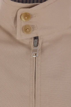 J.PRESS bomber jacket in cotton and wool