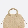 Women HEREU Bombon medium handbag in raffia