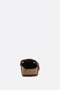 BIRKENSTOCK Boston BS flat mules in nubuck (Narrow Fit)