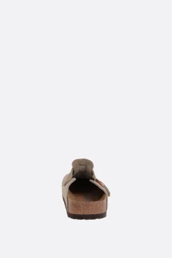 BIRKENSTOCK Boston BS suede flat mules (Narrow Fit)