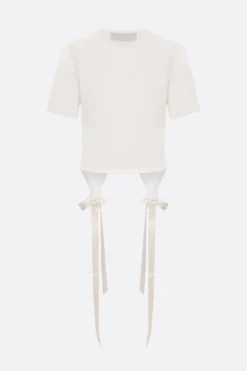 Women SIMONE ROCHA Bow Tail jersey t-shirt