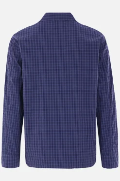 OUR LEGACY Box shirt in technical cotton checkered fabric