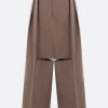 Women NICCOLÒ PASQUALETTI Brezza skirt trousers in twill