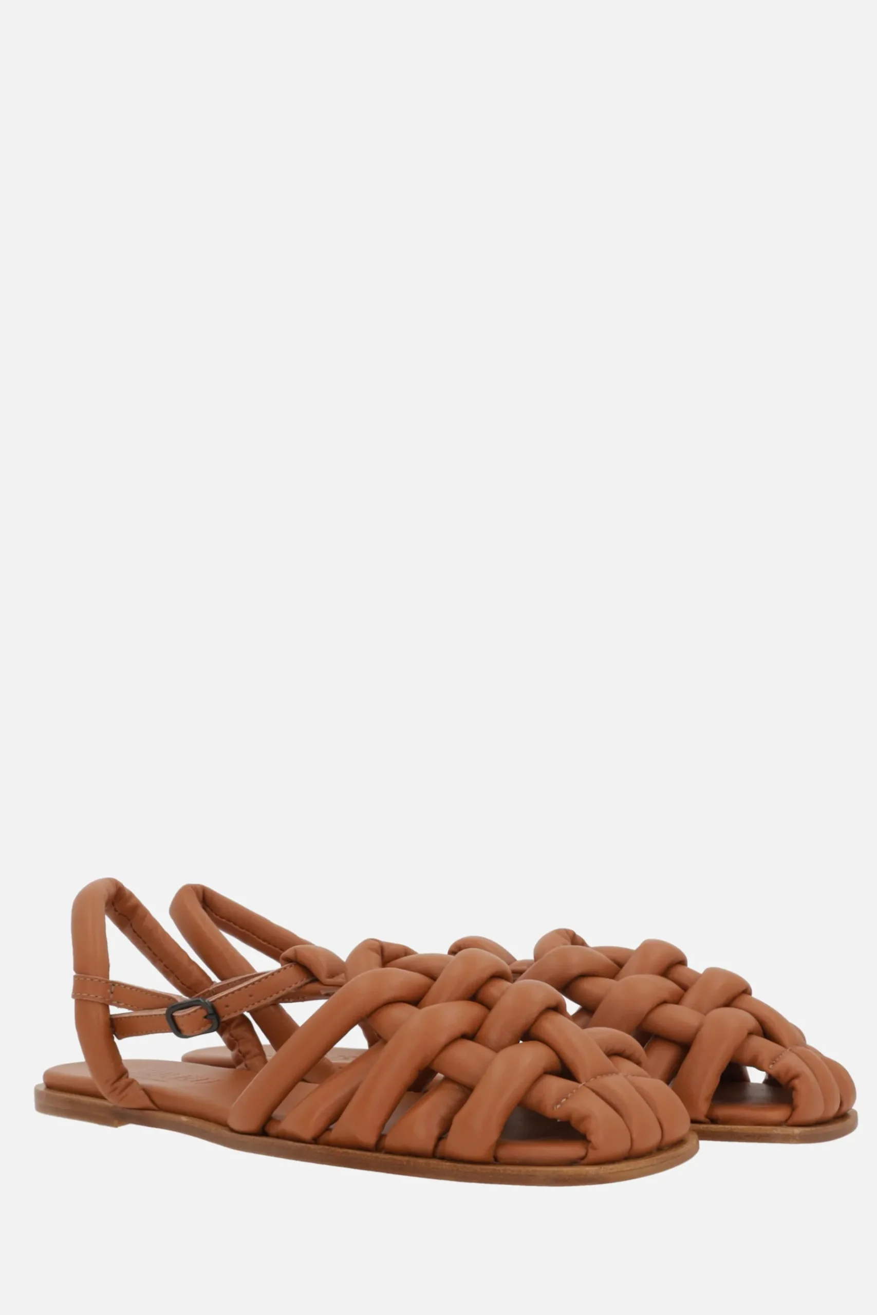 Women HEREU Cabersa flat sandals in padded nappa