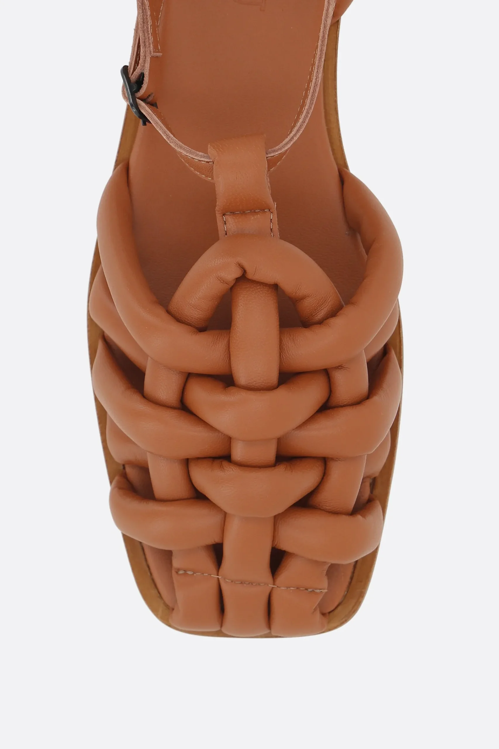 Women HEREU Cabersa flat sandals in padded nappa