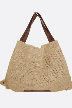 Women HEREU Cador shoulder bag in raffia