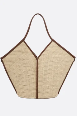 Women HEREU Calella tote bag in raffia