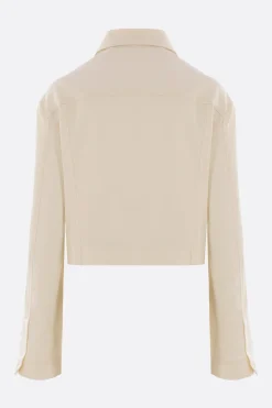 Women META CAMPANIA COLLECTIVE Camille cropped jacket in twill