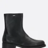 OUR LEGACY Camion smooth leather ankle boots