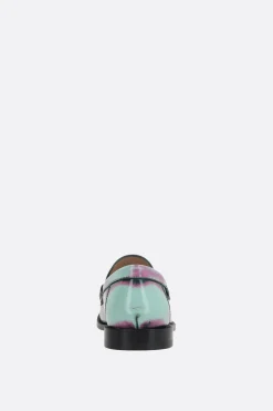 Women LOEWE Campo loafers in brushed leather