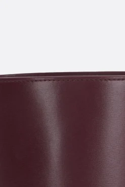 Women JIL SANDER Cannolo bucket bag in smooth leather