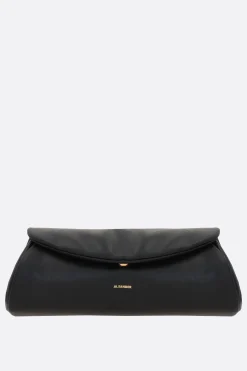 Women JIL SANDER Cannolo small padded leather shoulder bag