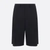 MM6 canvas and jersey shorts