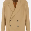 DRIES VAN NOTEN Caplans double-breasted jacket in cotton