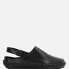Women HEREU X 10 CORSO COMO Cargol brushed leather slingback clogs