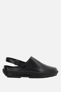 Women HEREU X 10 CORSO COMO Cargol brushed leather slingback clogs