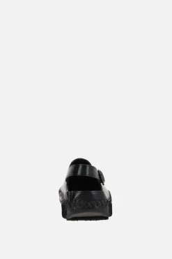 Women HEREU X 10 CORSO COMO Cargol brushed leather slingback clogs