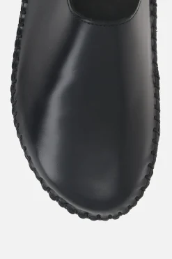 Women HEREU X 10 CORSO COMO Cargol brushed leather slingback clogs
