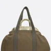 Women ALL IN Carrie handbag in canvas and laminated leather