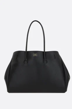 Women BALENCIAGA Carry All Bel Air medium smooth leather handbag