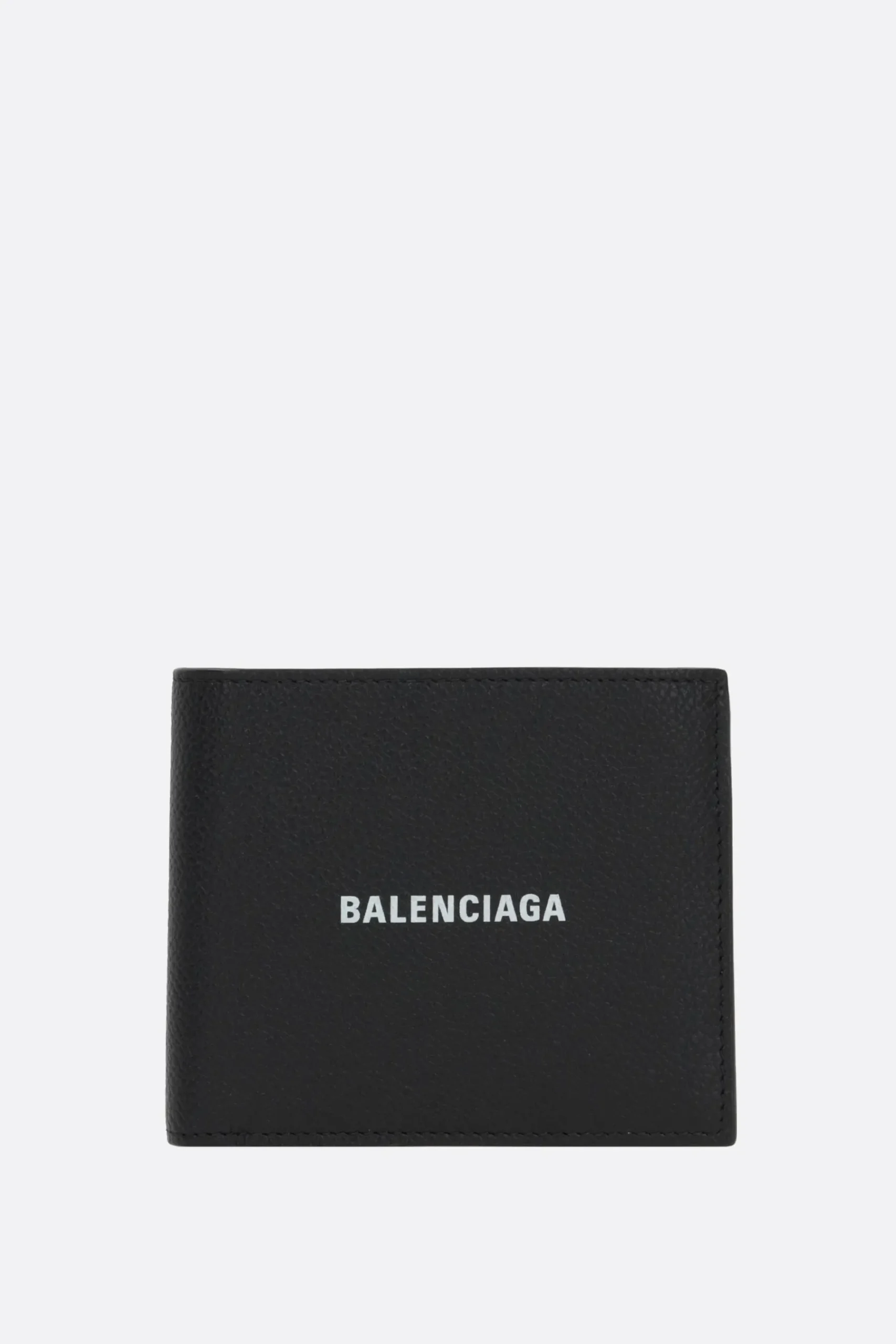 BALENCIAGA Cash billfold wallet in grainy leather
