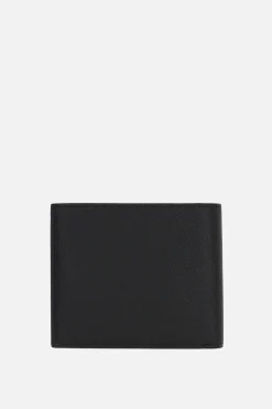 BALENCIAGA Cash billfold wallet in grainy leather