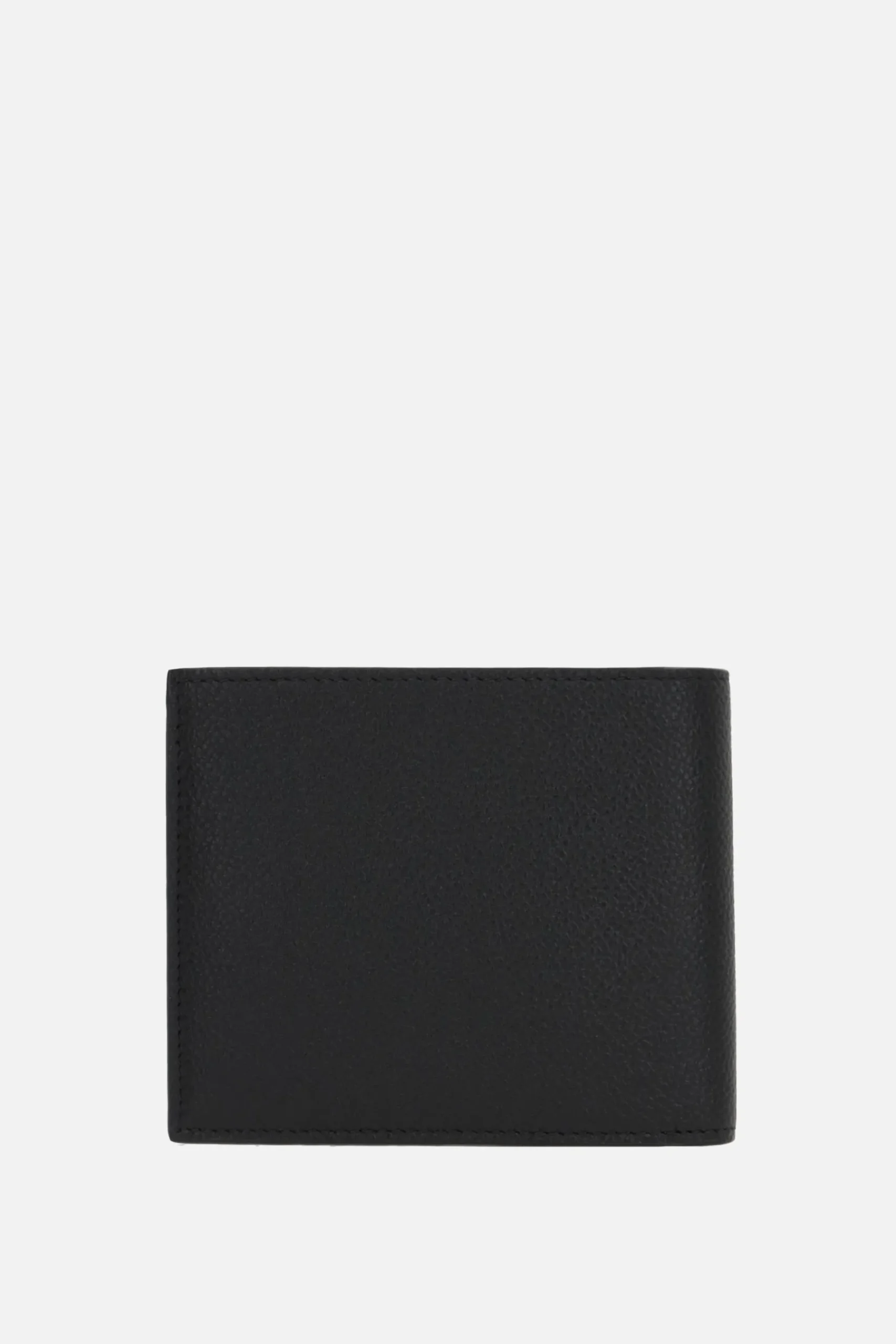 BALENCIAGA Cash billfold wallet in grainy leather