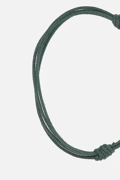 Women ALIITA Casita Pura cord bracelet with gold pendant