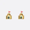 Women ALIITA Castillo Brillante earrings in yellow gold
