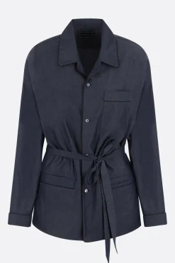 Women 10 CORSO COMO chambray pijama shirt