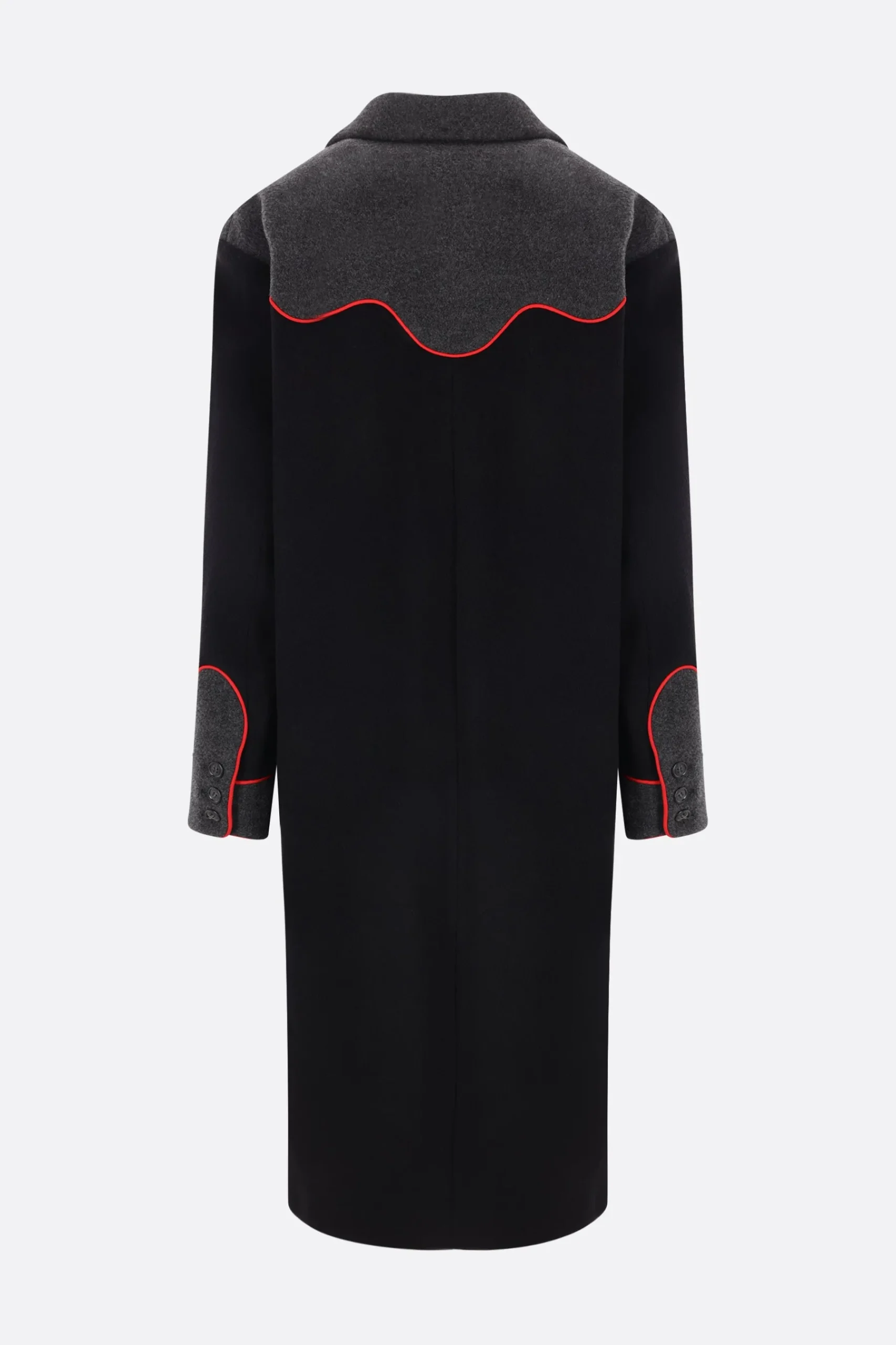 Women MOLLY GODDARD Charlie single-breasted wool coat