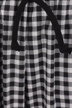 Women TAO COMME DES GARÇONS check cotton cropped trousers