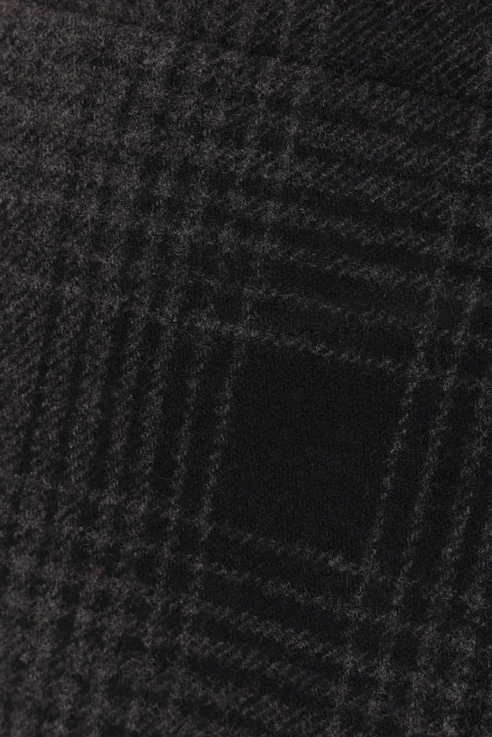 BALENCIAGA checked flannel oversize shirt