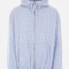 MARNI checked seersucker hooded jacket