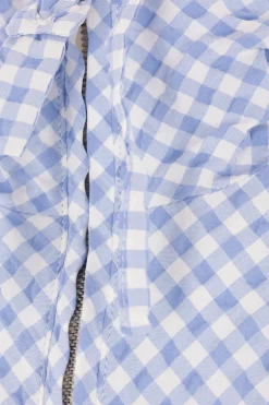 MARNI checked seersucker hooded jacket