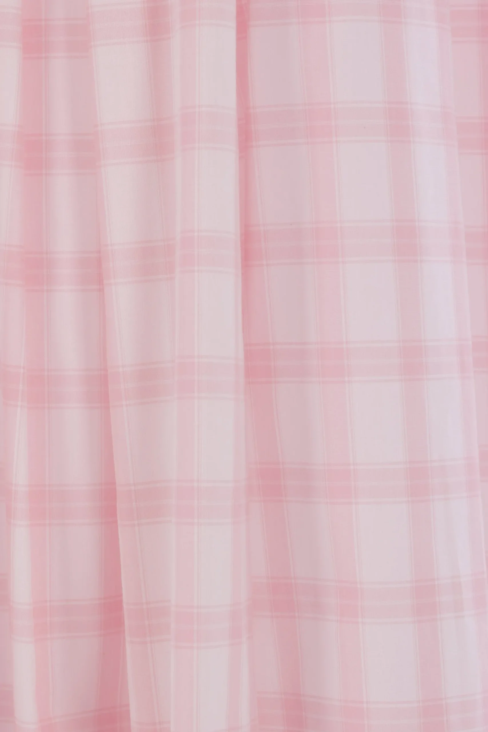 Women LOEWE checkered cotton mini dress