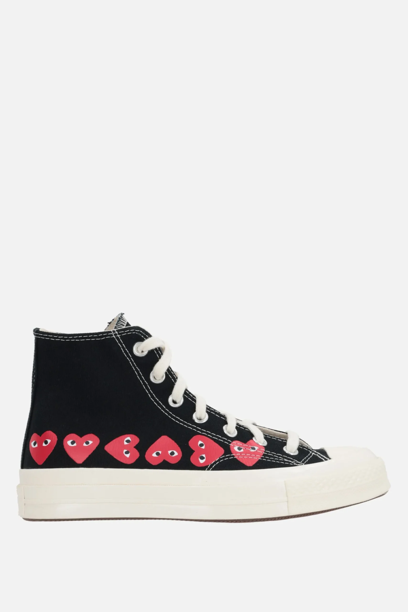 COMME DES GARÇONS PLAY X CONVERSE Chuck 70 CDG canvas high-top sneakers