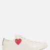 COMME DES GARÇONS PLAY X CONVERSE Chuck 70 CDG canvas low-top sneakers