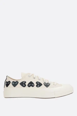 COMME DES GARÇONS PLAY X CONVERSE Chuck 70 CDG canvas low-top sneakers