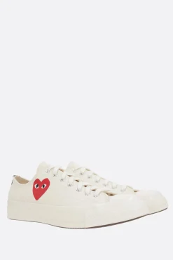 COMME DES GARÇONS PLAY X CONVERSE Chuck 70 CDG canvas low-top sneakers