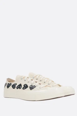 COMME DES GARÇONS PLAY X CONVERSE Chuck 70 CDG canvas low-top sneakers
