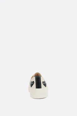 Women COMME DES GARÇONS PLAY X CONVERSE Chuck 70 CDG canvas low-top sneakers