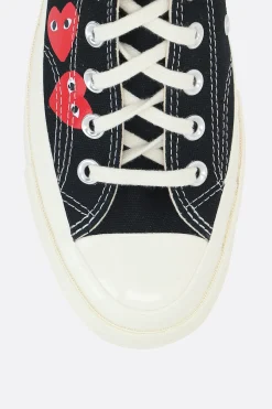 COMME DES GARÇONS PLAY X CONVERSE Chuck 70 CDG canvas low-top sneakers