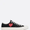 COMME DES GARÇONS PLAY X CONVERSE Chuck 70 CDG low-top sneakers in canvas