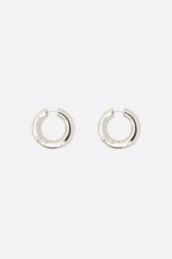 Women TOM WOOD Chunky Hoops Medium