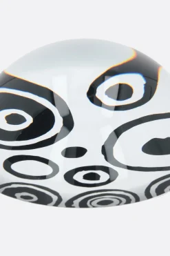 10 CORSO COMO circles print glass paperweight